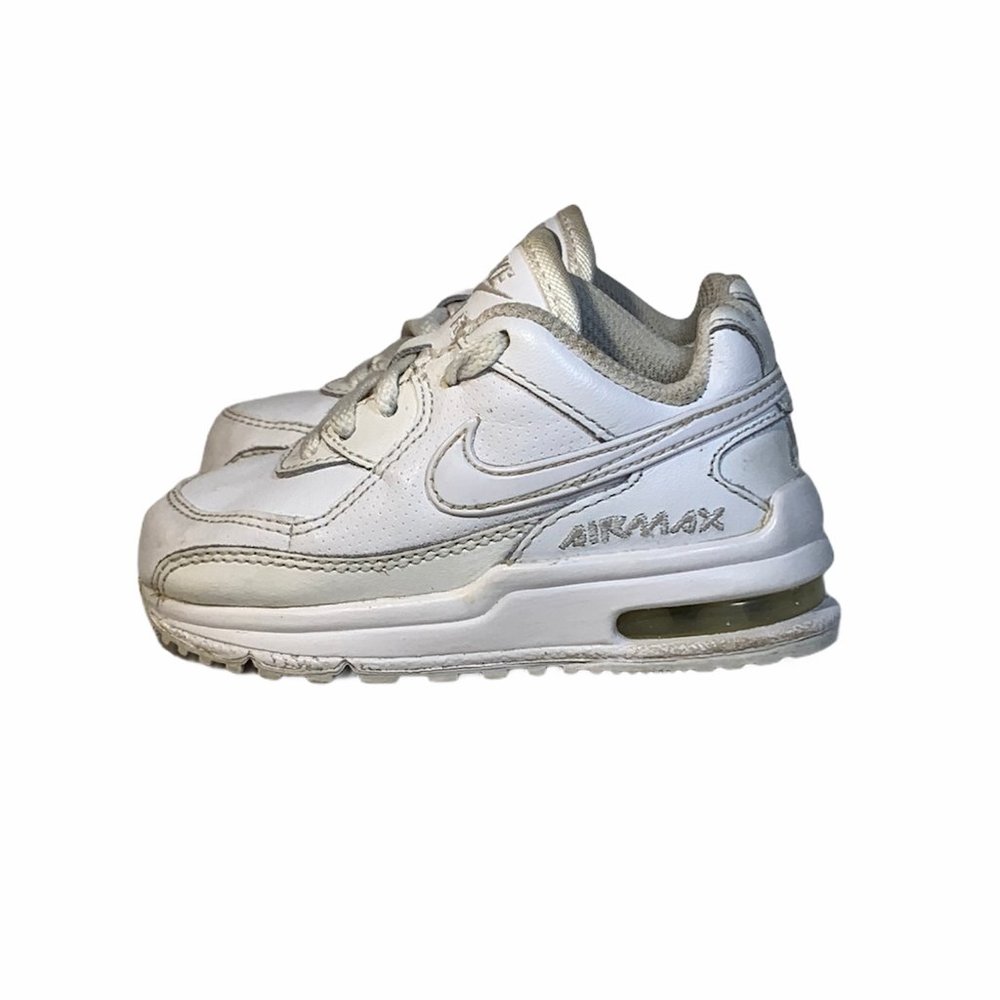 Nike Air Max Wright LTD White Leather Toddler Shoe